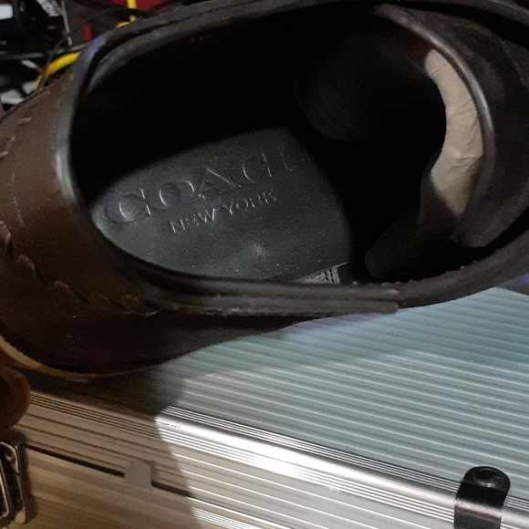 COACH Suade Brown men chukka - Picture 5 of 8